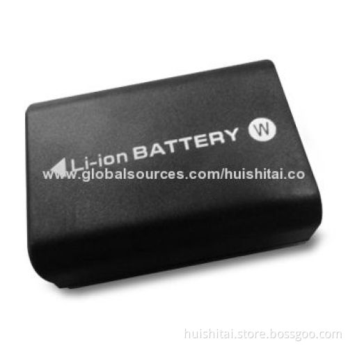 Camcorder Battery with FW50 Compatibility, Li-ion Cell, OEM and ODM Orders Available